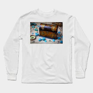 Treasure Box And turquoise Stones Long Sleeve T-Shirt